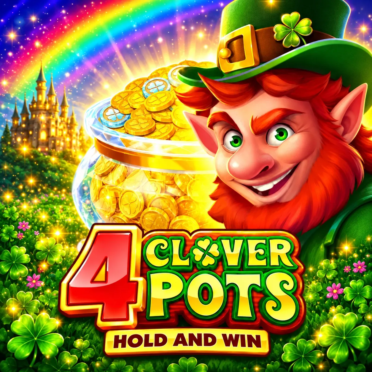 4 clover pots